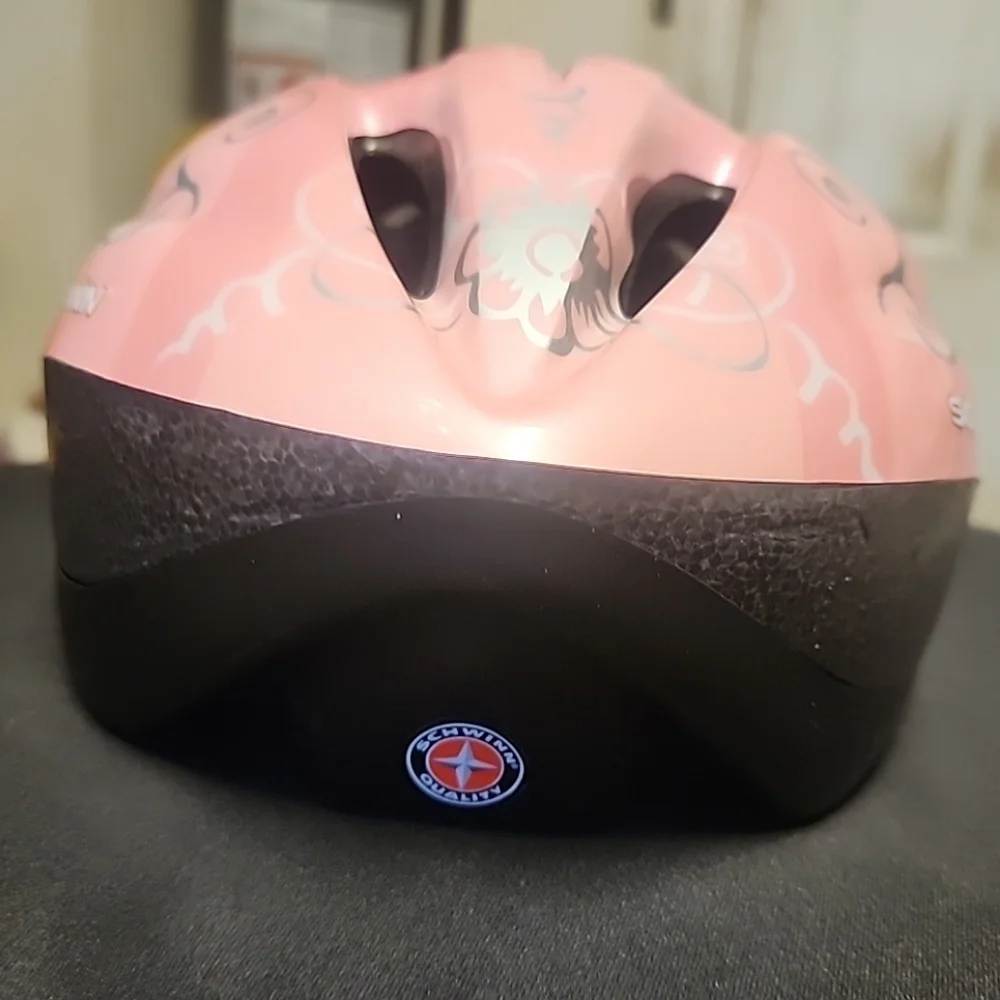 Schwinn Girls Youth Intercept Helmet Pink w/ Pink Flowers Adjustable 8+ NEW - Picture 11 of 11